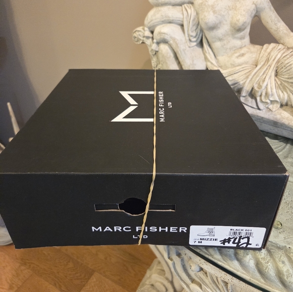 Marc Fisher Mizzi Moto Boots Harness Designer Leather Celebrity #42 - Picture 13 of 13